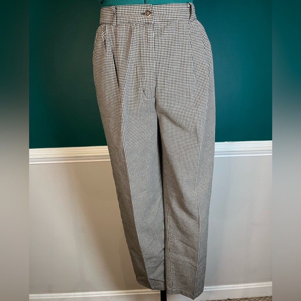 Hunt Club vintage Checkered Dress Pants